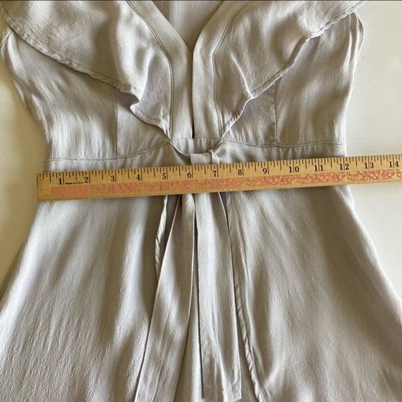 ASTR the Label Ruffle Tie Front Lilac Romper XS - Picture 14 of 16